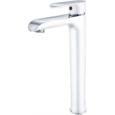 Смеситель для раковины Groсenberg GB3010WC Белый/Хром