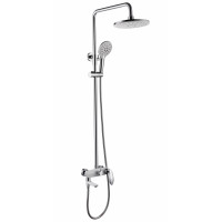 Душевая система Grocenberg GB7001WC Белый/Хром