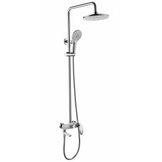 Душевая система Grocenberg GB7001WC Белый/Хром