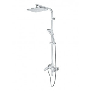 Душевая система Grocenberg GB7007WC Белый/Хром Душевая система Grocenberg GB7007WC Белый/Хром