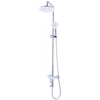 Душевая система Grocenberg GB7009WC Белый/Хром