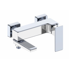 Смеситель для ванны с ручным душем Grocenberg GB8008WC Белый/Хром