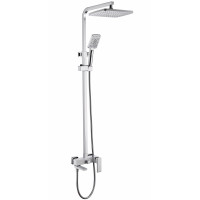 Душевая система Grocenberg GB7008WC Белый/Хром Душевая система Grocenberg GB7008WC Белый/Хром