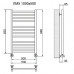 Полотенцесушитель водяной Ника Modern ЛМ-5 100/50 Люкс черный матовый RAL9005 (Nika) Полотенцесушитель водяной Ника Modern ЛМ-5 100/50 Люкс черный матовый RAL9005 (Nika)