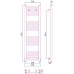 Полотенцесушитель водяной Сунержа Модус 120x30 (Sunerzha)
