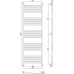 Полотенцесушитель водяной Сунержа Флюид + 190x60 (Sunerzha)