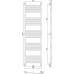 Полотенцесушитель водяной Сунержа Флюид + 190x50 (Sunerzha)