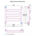 Полотенцесушитель водяной Сунержа Элегия+ 60x60 (Sunerzha)