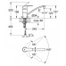 Смеситель для кухонной мойки Grohe Eurostyle Cosmopolitan 33977002 (Грое)