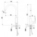 Смеситель для кухонной мойки Lemark plus Shape LM1705C (Лемарк)