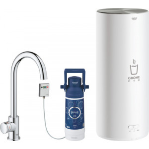 Кран для кухонной мойки Grohe Red II Mono 30080001 , с водонагревателем (Грое)
