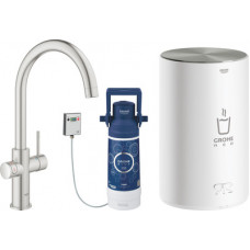 Смеситель для кухонной мойки Grohe Red II Duo 30083DC1 , с водонагревателем