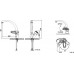 Смеситель для кухонной мойки Bravat Loop F7124182CP (Брават)