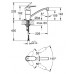 Смеситель для кухонной мойки Grohe Eurosmart Cosmopolitan 32842000 (Грое)