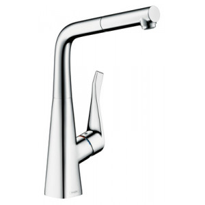 Смеситель для кухонной мойки Hansgrohe Metris 14821000 (Хансгрое)