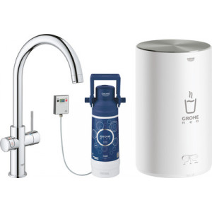 Смеситель для кухонной мойки Grohe Red II Duo 30083001 , с водонагревателем (Грое)