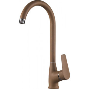 Смеситель для кухонной мойки Rossinka S35-23 , бежевый (Россинка)