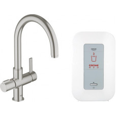 Смеситель для кухонной мойки Grohe Red Duo 30083DC0 , с водонагревателем
