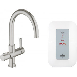 Смеситель для кухонной мойки Grohe Red Duo 30083DC0 , с водонагревателем (Грое)