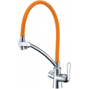 Смеситель Lemark Comfort LM3070C-Orange для кухонной мойки (Лемарк) Смеситель Lemark Comfort LM3070C-Orange для кухонной мойки (Лемарк)