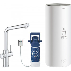Смеситель для кухонной мойки Grohe Red II Duo 30325001 , с водонагревателем (Грое)