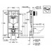 Комплект инсталляция Grohe Rapid SL 38721001 3в1 с кнопкой смыва + унитаз Roca Meridian 346248000 (Рока)