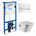 Комплект инсталляция Roca DUPLO WC 89009000K + унитаз Roca Gap 34647L000 (Рока)