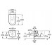 Комплект Инсталляция Grohe Rapid SL 38750001 4 в 1 с кнопкой смыва + Чаша для унитаза Roca Meridian (Рока)