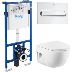 Комплект инсталляция Roca DUPLO WC 89009000K + унитаз Roca Meridian 346248000 (Рока)