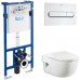 Комплект инсталляция Roca DUPLO WC 89009000K + унитаз Roca Meridian 346247000 (Рока)