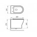 Унитаз подвесной BelBagno Acqua BB340CHR (БелБагно)
