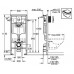 Комплект Инсталляция Grohe 38750001 4 в 1 с кнопкой смыва + унитаз Roca Gap 34647L000 (Рока)