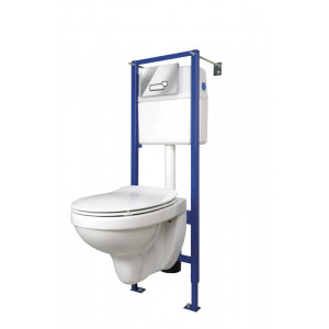 Комплект Cersanit DELFI S-SET-DEL/Vec/S-DL/Ac-Cg-w (Церсанит)