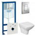 Комплект инсталляция Grohe Rapid SL 38775001 4 в 1 + унитаз Cersanit Carina new clean on (Церсанит)