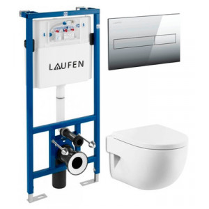 Комплект инсталляция Laufen Lis CW1 8.9466.0 + унитаз Roca Meridian 346248000 (Рока)
