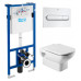 Комплект инсталляция Roca DUPLO WC 89009000K + унитаз Roca Dama Senso 346517000 (Рока)