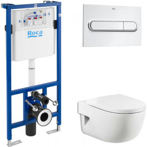 Комплект инсталляция Roca DUPLO WC 89009000K + унитаз Roca Meridian 346247000 (Рока)